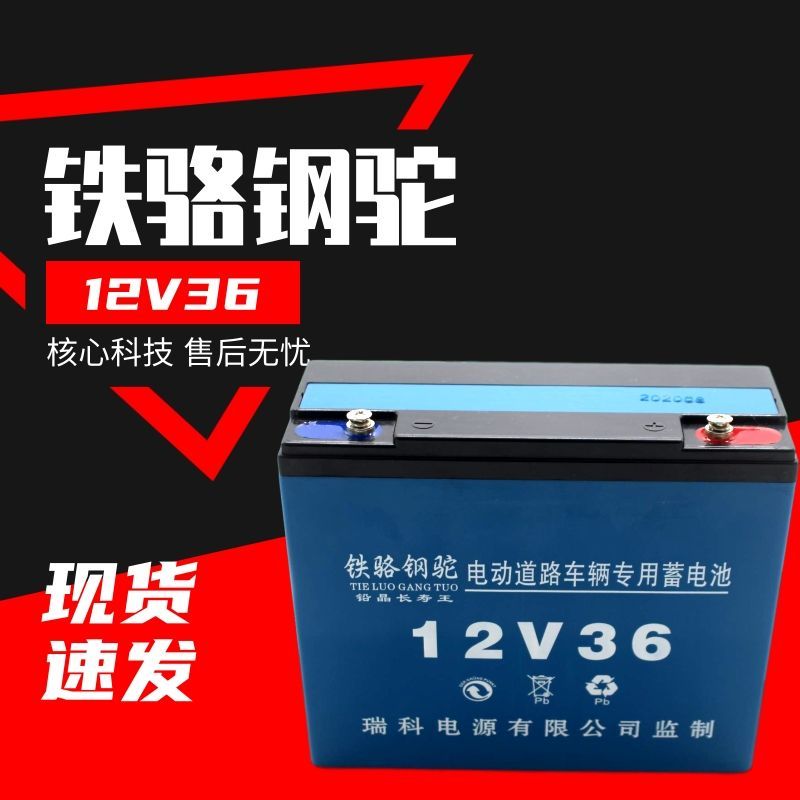 德国进口电瓶12V电瓶三轮车加油电池12V36A60A120A抽水电瓶太阳能