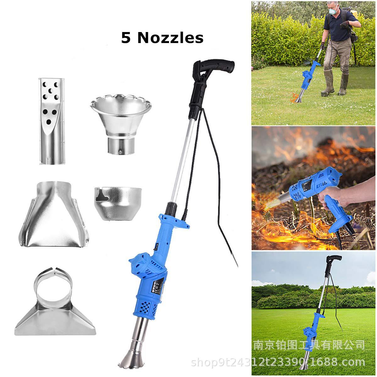 现货3和1多功能电动烧草机 除草机器Electric Weed Burner Killer - 实物图