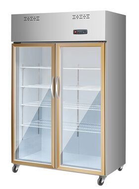 双门三门冷藏保鲜展示柜移动门对开门烧烤火锅水果串串酒水饮料柜