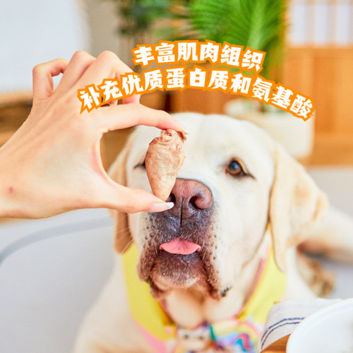 狗狗零食冻干鸡心去油补充牛磺酸训犬肉干猫咪小型犬幼犬磨牙