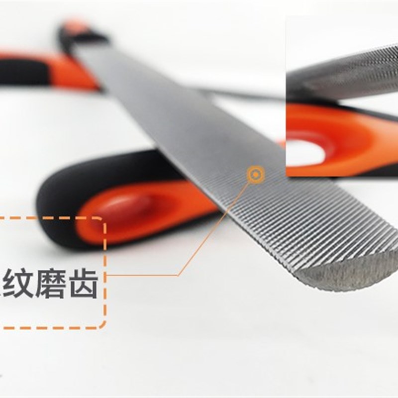 瑞典鱼牌BAHCO原装进口半圆锉机工锉刀钢锉粗齿中齿细齿
