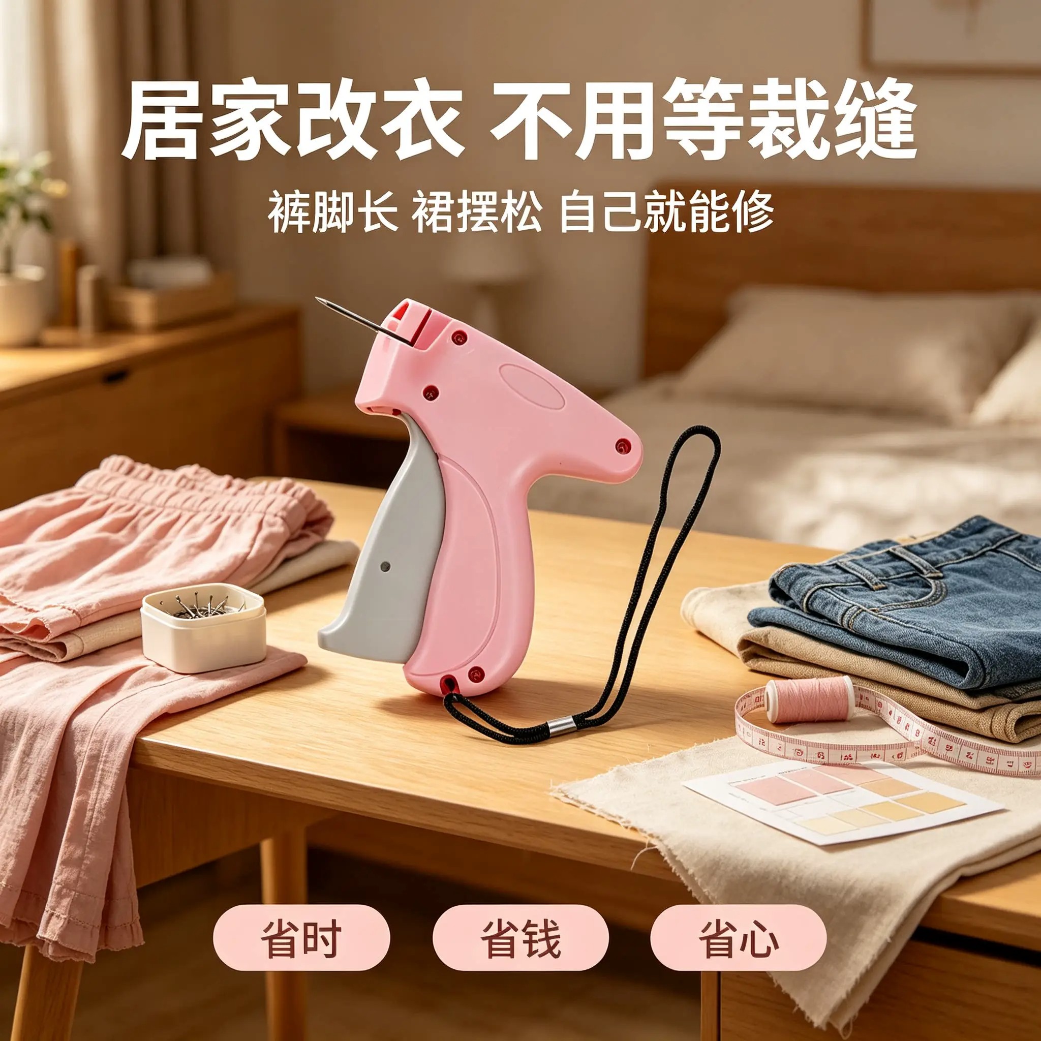 手持吊牌枪针打商标枪标签枪吊牌标签抢衣服吊牌机服装吊卡胶针jy