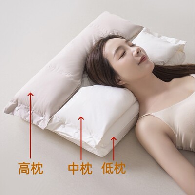 A类护颈牵引三合一可拆分枕芯
