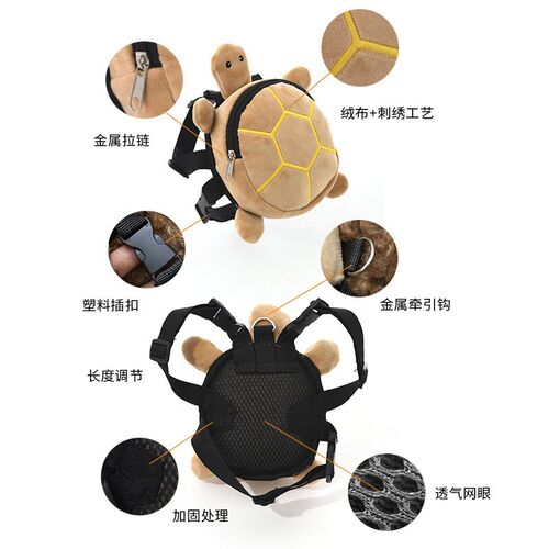 宠物狗狗自背包猫咪外出书包乌龟包零食泰迪中小型犬牵引收纳背袋