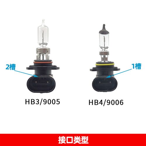 12V汽车9005灯座9006 HB3 HB4灯泡远光灯近光灯雾灯大灯底座插头