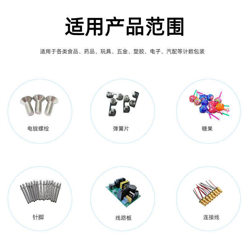 定制视觉点数机塑胶件称重包装BHB机 螺装丝配件袋包装机直供 工