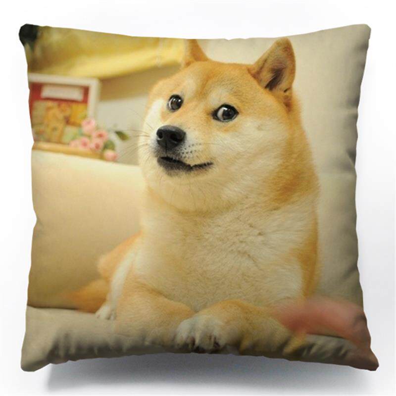 【网络萌神】精神污染神烦狗抱枕玩偶创意周边生日礼品doge 包邮
