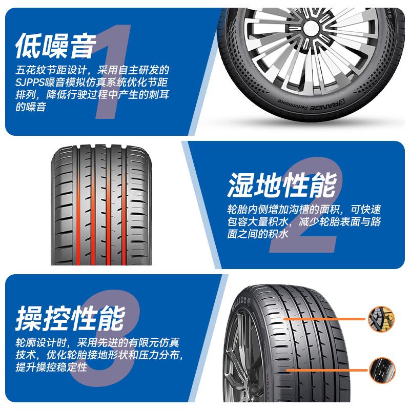 赛轮SU58汽车轮胎245/45R19高负荷指数102W速度级别