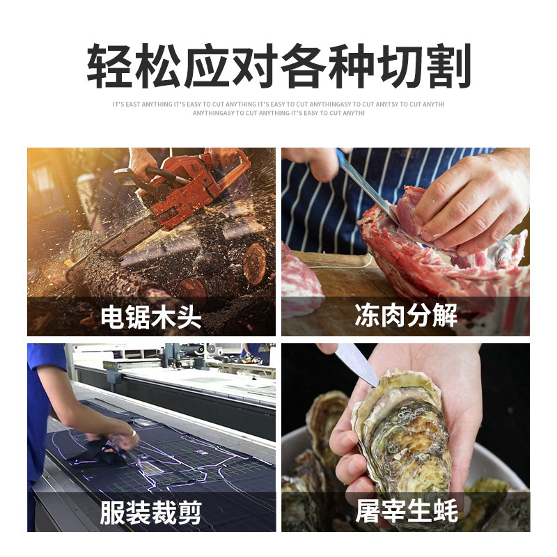 钢环防割手套家用屠宰切肉杀鱼生蚝服装裁剪防割伤金属防护手套