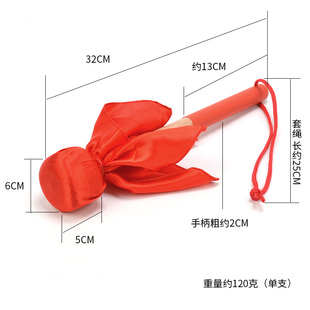 羊毛毡头大军鼓鼓锤专业圆头32CM木柄大军鼓锤大锣锤鼓棒鼓槌乐器