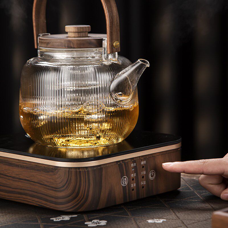 煮茶壶2026新款煮茶器煮茶炉烧水养生壶多功能家用玻璃老白茶煎药