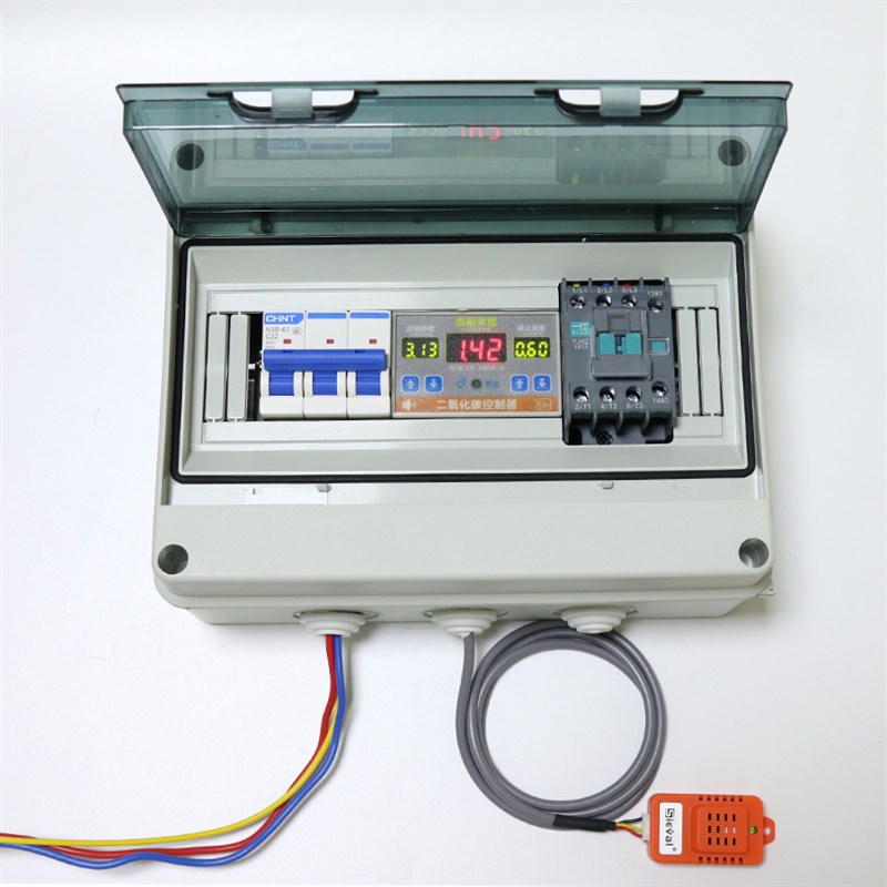 西法 二氧化碳控制器 CO2浓度报警器380V/5KW大功率SV-206A-4(3)
