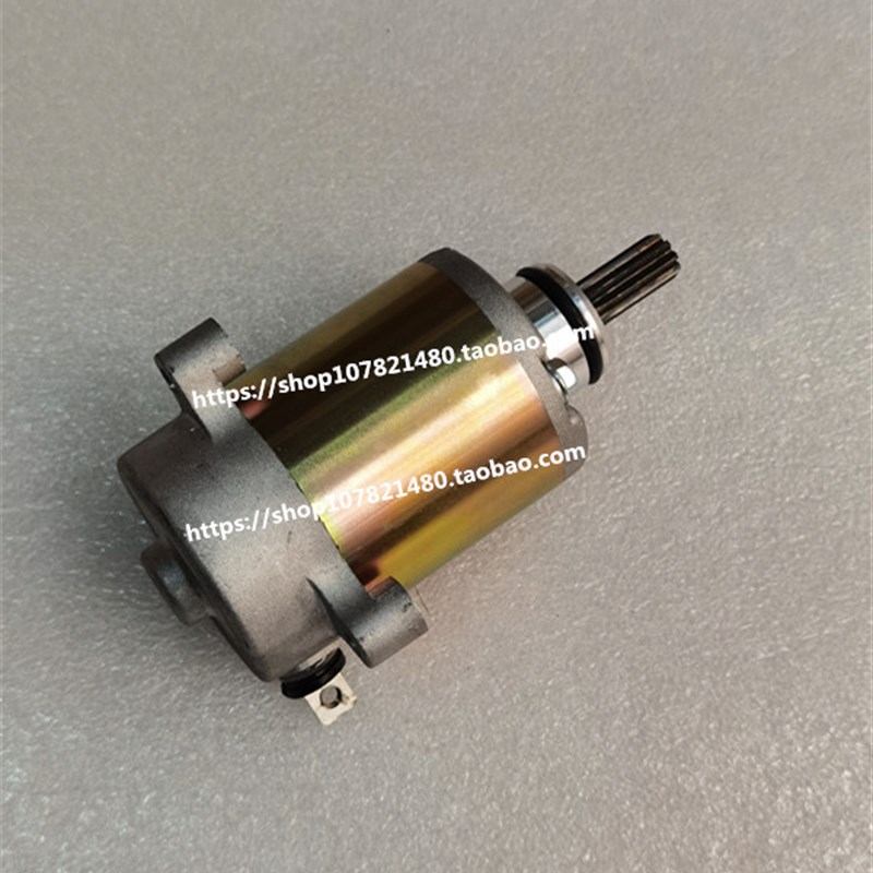 适用铃木红宝天玉UM/UZ125T-A/C灵迪T-18踏板摩托车马达启动电机