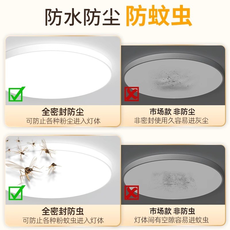 圳米日光全光谱护眼卧室灯儿童吸顶灯智能书房主卧儿童房灯具