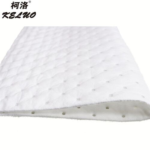 柯洛KL-109复合压点海事吸油毡工业吸油棉片窝点吸附棉毡加厚4MM