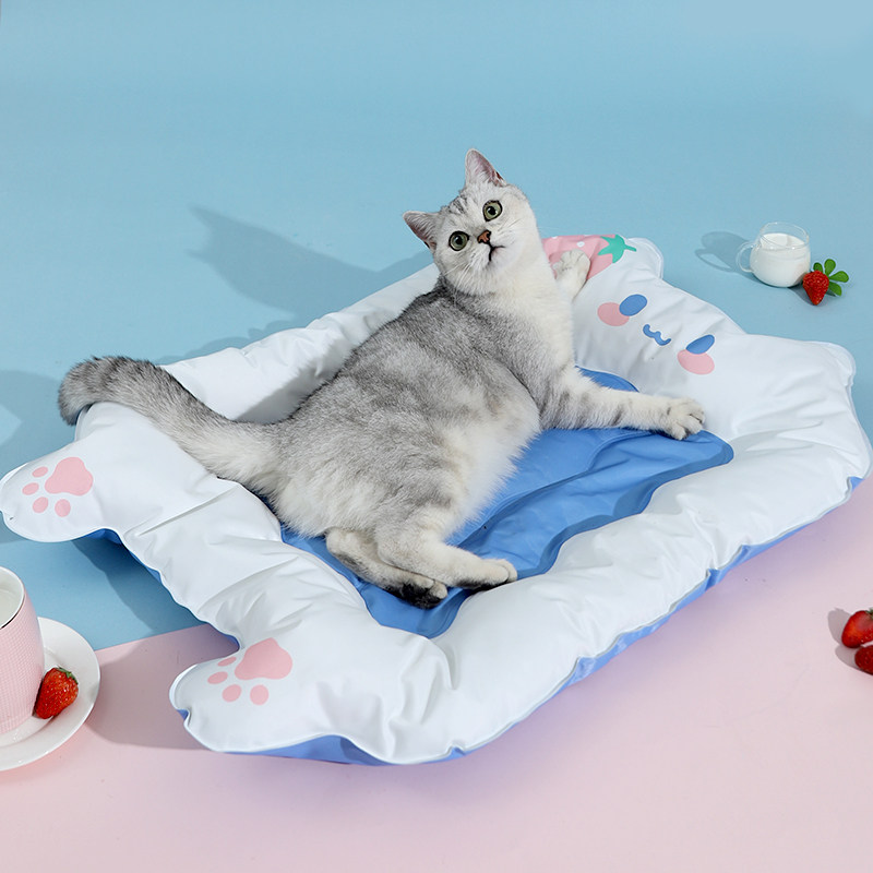 猫咪冰垫狗狗睡垫猫冰窝垫子夏天降温凉垫睡觉用地垫宠物用品凉席