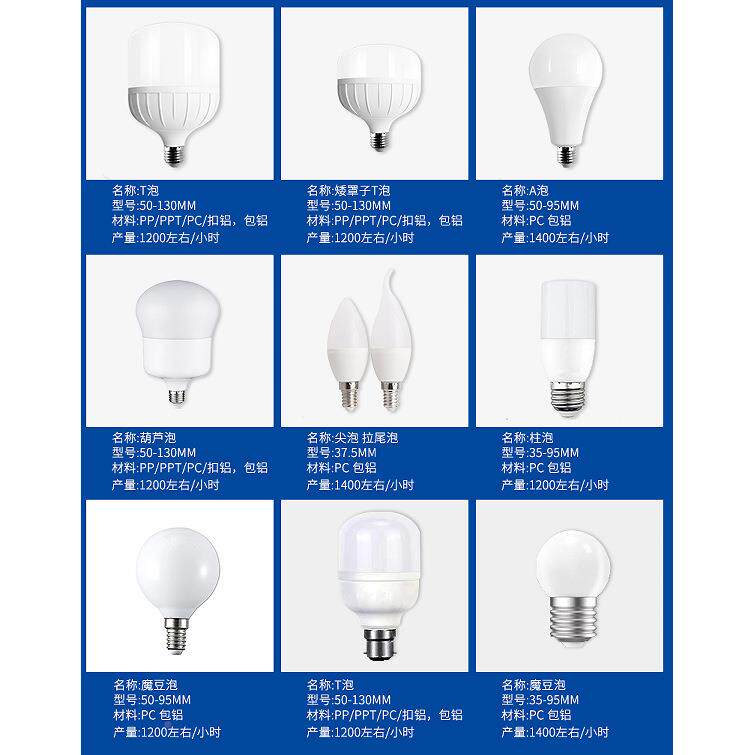 E27 E14 B2灯泡机组装多功能球泡装组机LED球泡生产DS-QPZZ0设备