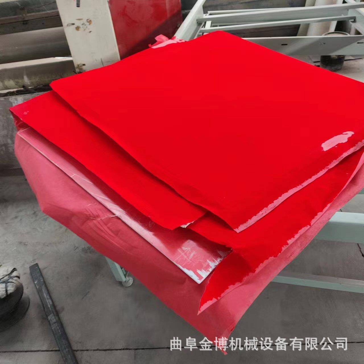 密度板涂胶贴布机KT板红绒布复合机EVA珍珠棉卷对卷贴合一体机