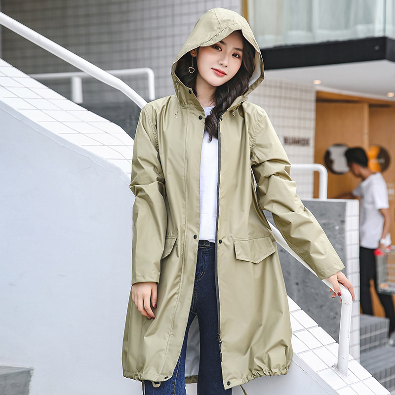 时尚长款成人雨衣轻薄防水徒步骑行全身披男女外套单人风衣防暴雨