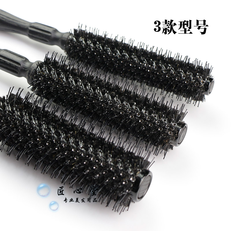 滚梳子卷发梳内扣大卷发廊专业家用美发工具铝管聚热圆滚梳不扯发
