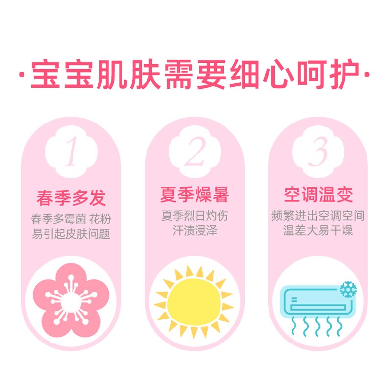 庆宝生桃胶夏秋补水凝珠新生儿精华液宝宝桃子水婴儿保湿乳面霜