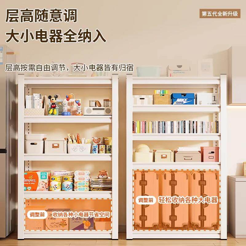房置物炉架地多层货架家用收WBLZWJq纳架锅碗厨落架多功能烤箱微