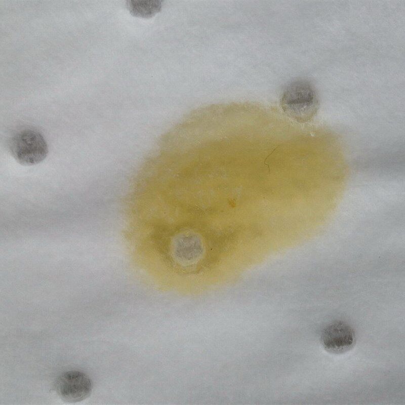 工业吸油棉 吸油毡 吸油棉片 吸油垫 复合窝点耐磨4mm 100片/箱