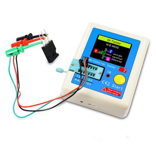ESR晶体管测试仪 LCR-7全彩屏图形显示成品二三极管电阻容测试仪