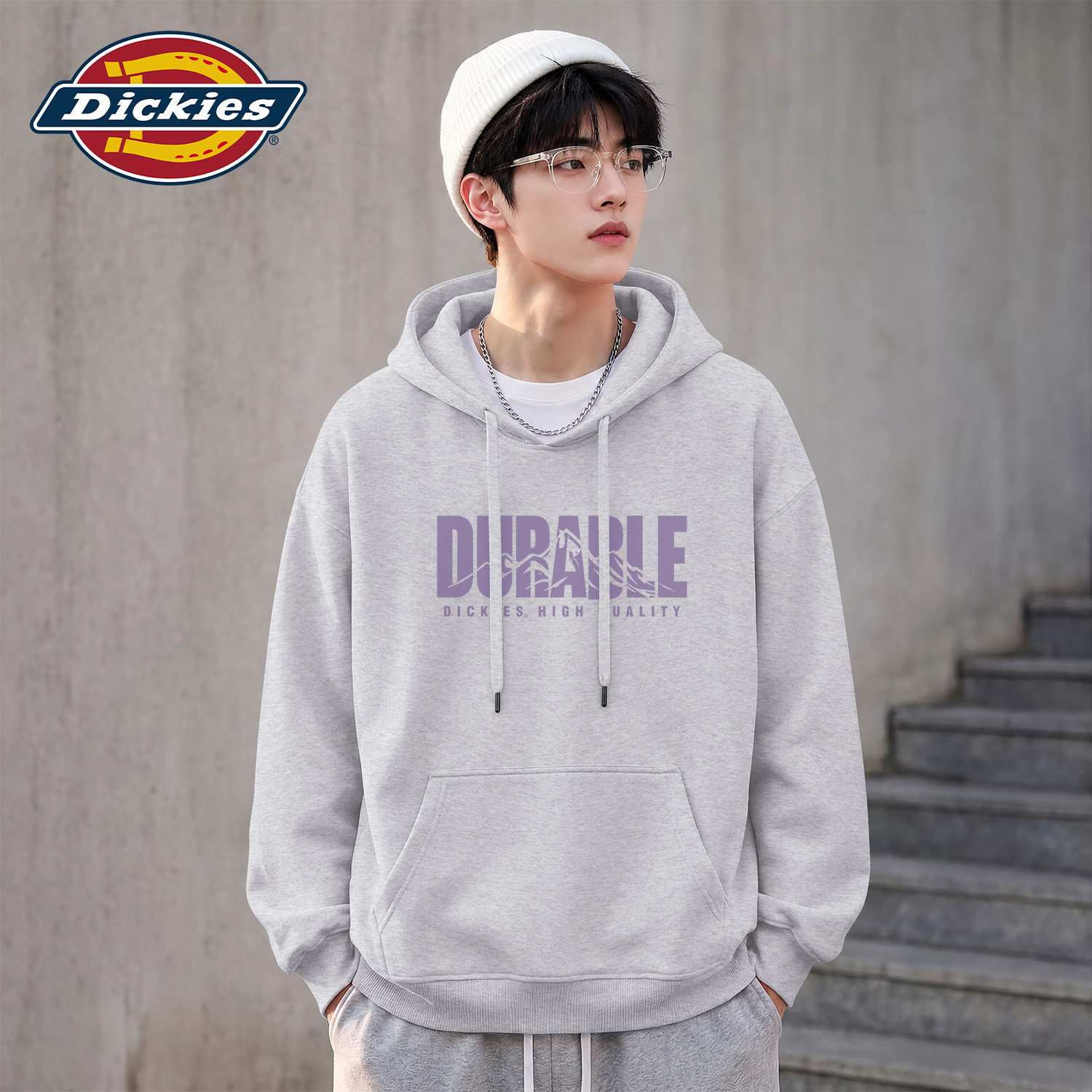 Dickies旗舰店连帽卫衣男款2026
