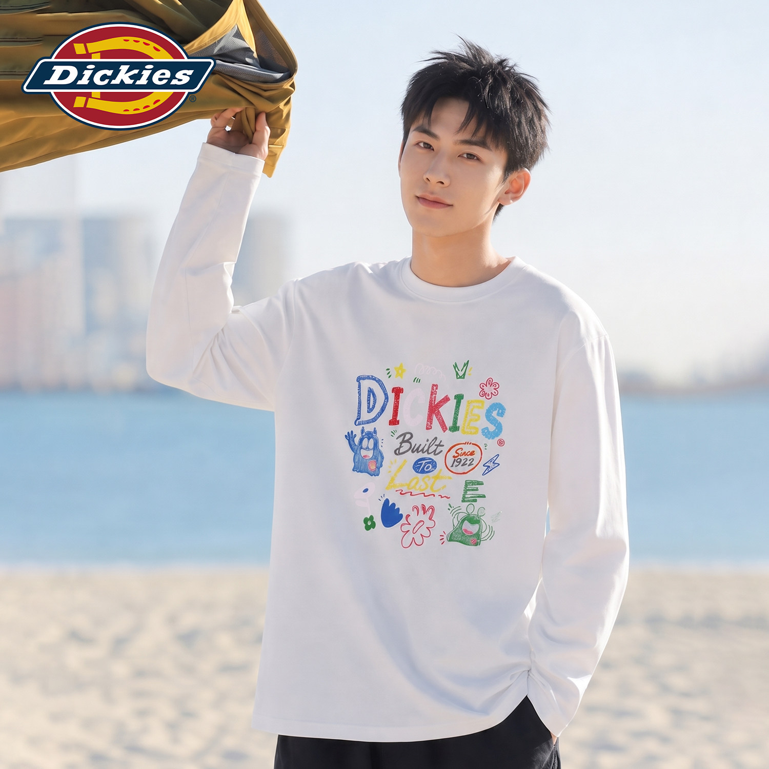 Dickies长袖T恤男款2026初秋