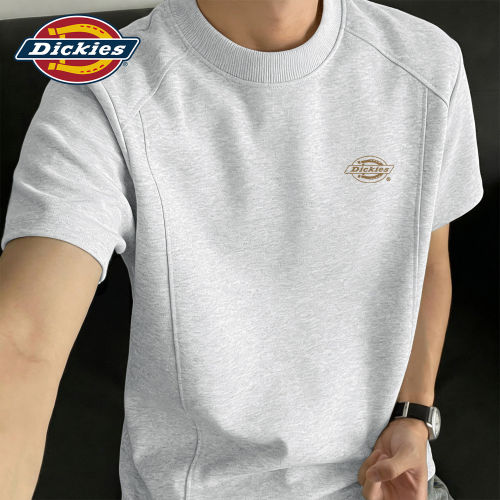 Dickies花灰色拼接款男士潮流短