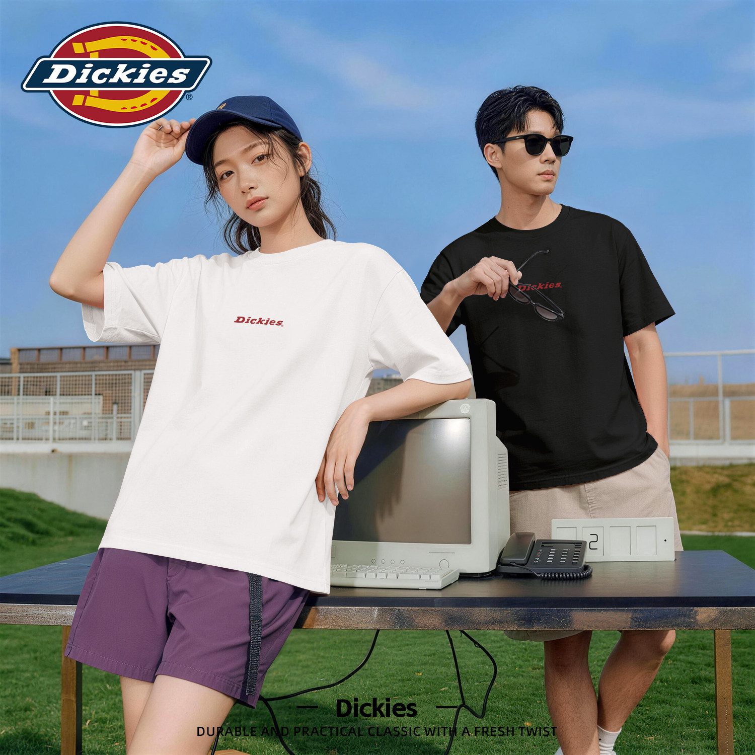 Dickies索罗娜凉感短袖T恤男