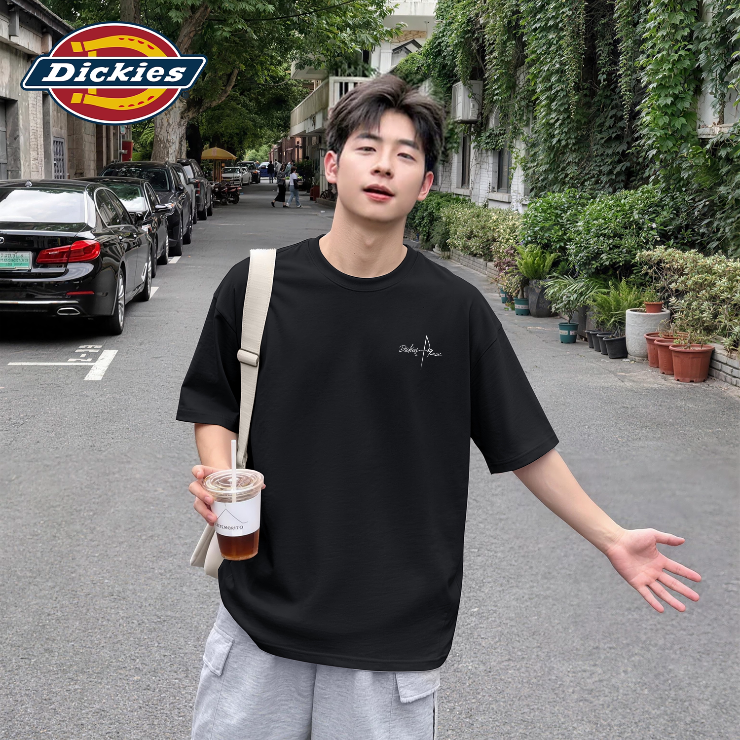 Dickies美式高级感短袖T恤男女款