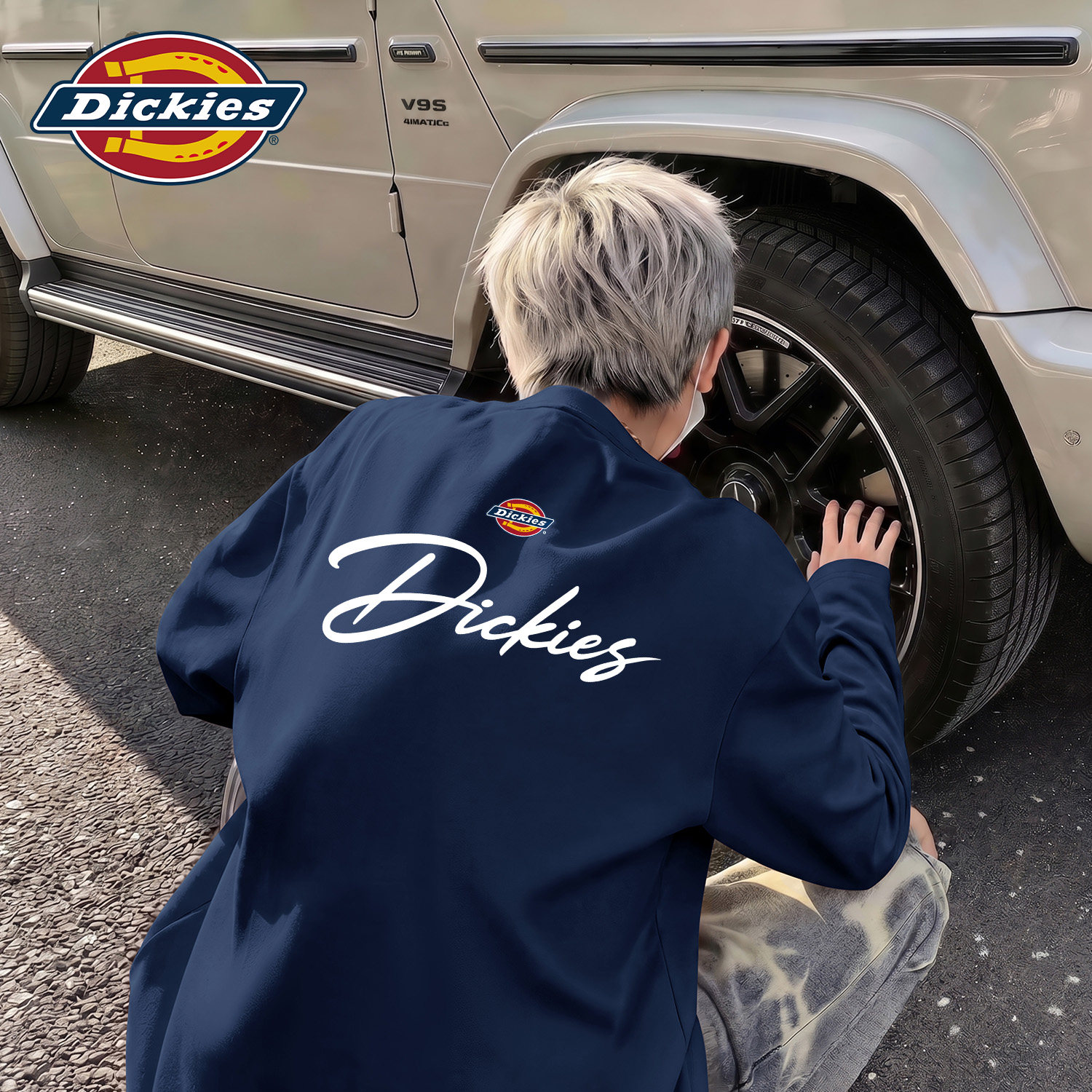 Dickies美式男生纯棉长袖2026秋