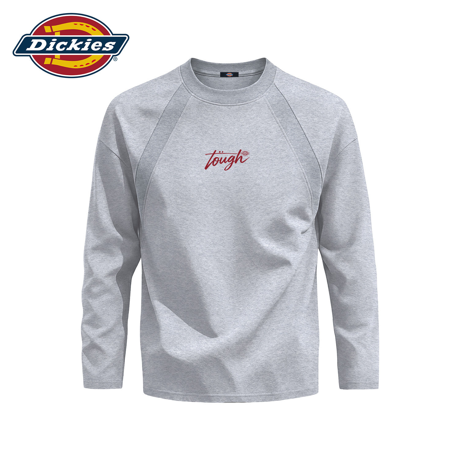 Dickies美式插肩长袖T恤男