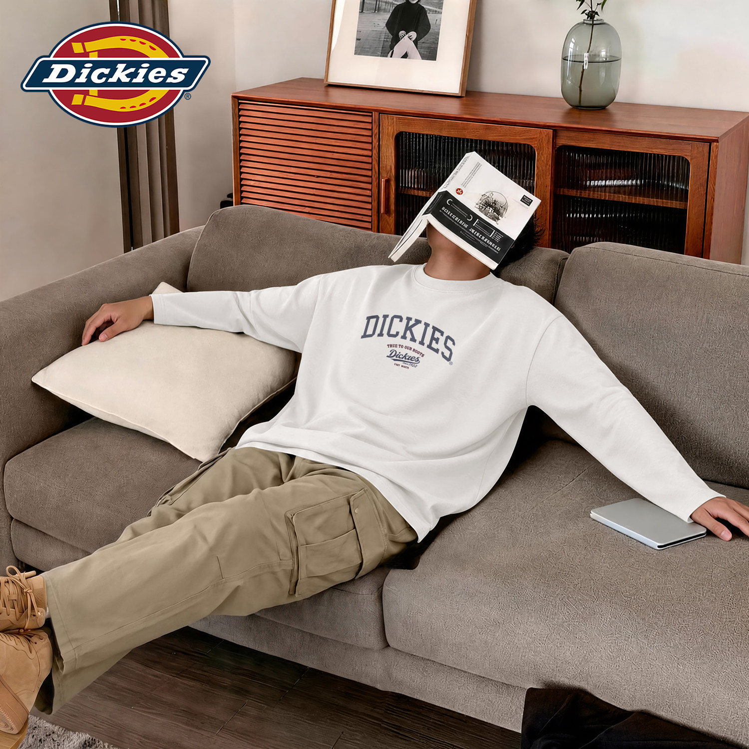 Dickies美式街头感男款长袖T恤男