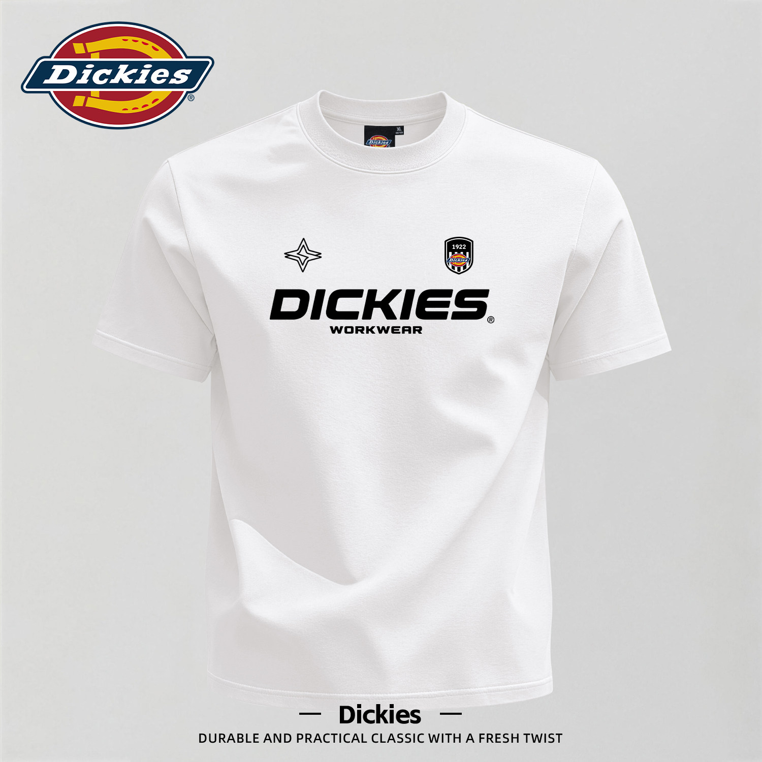 Dickies纯棉短袖T恤男2026