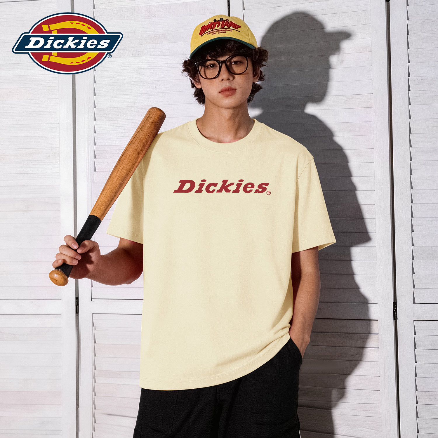 Dickies纯棉圆领短袖t恤