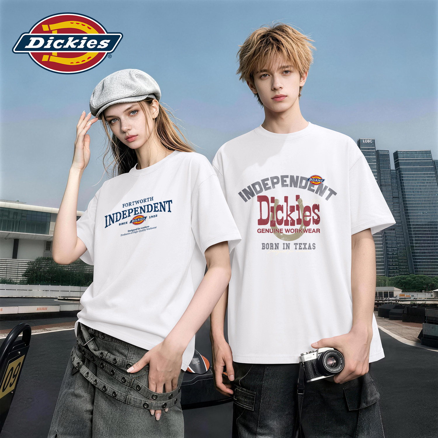 Dickies美式潮牌短袖T恤男生
