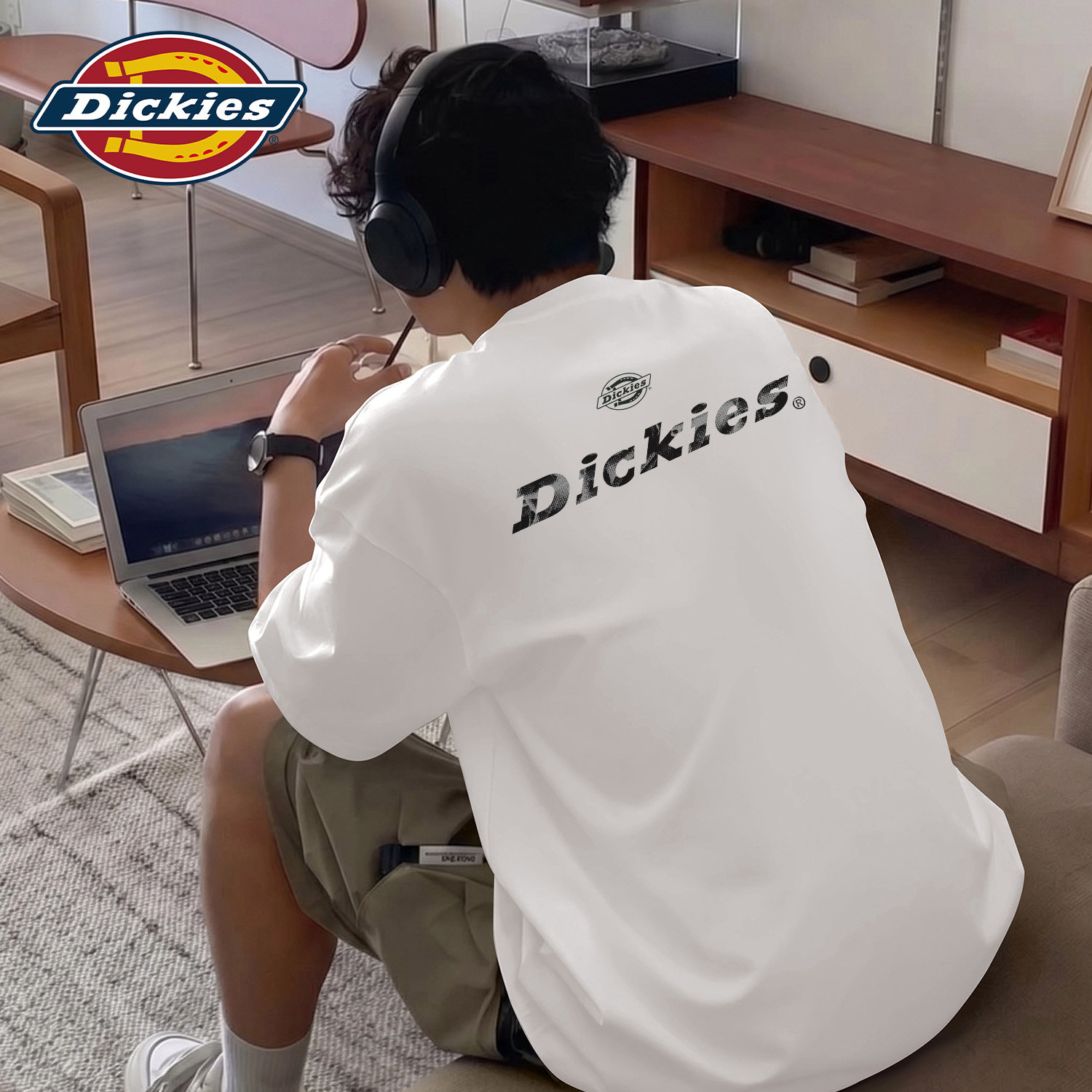 Dickies白色新疆棉短袖T恤