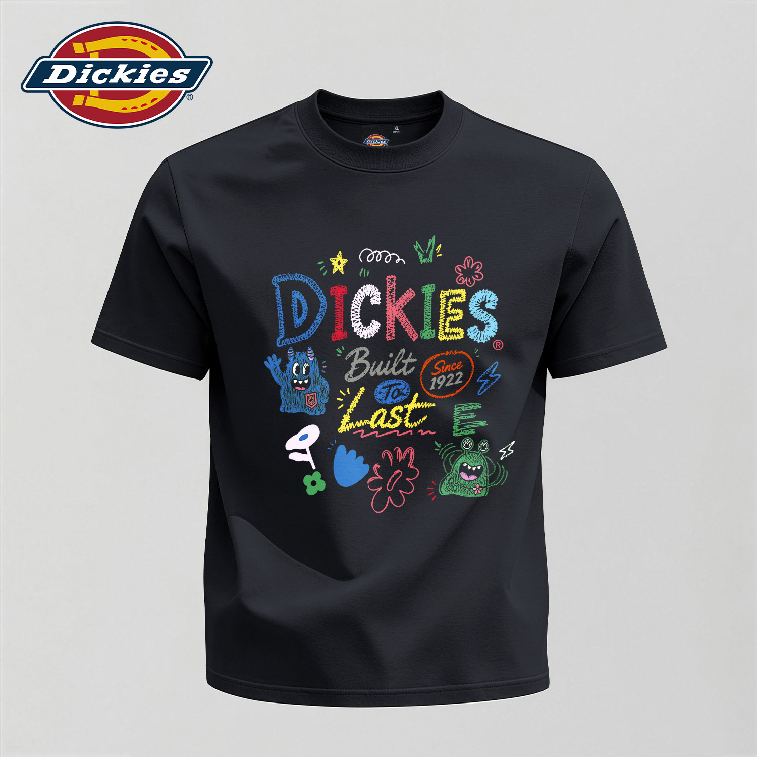 Dickies美式纯棉情侣装T恤