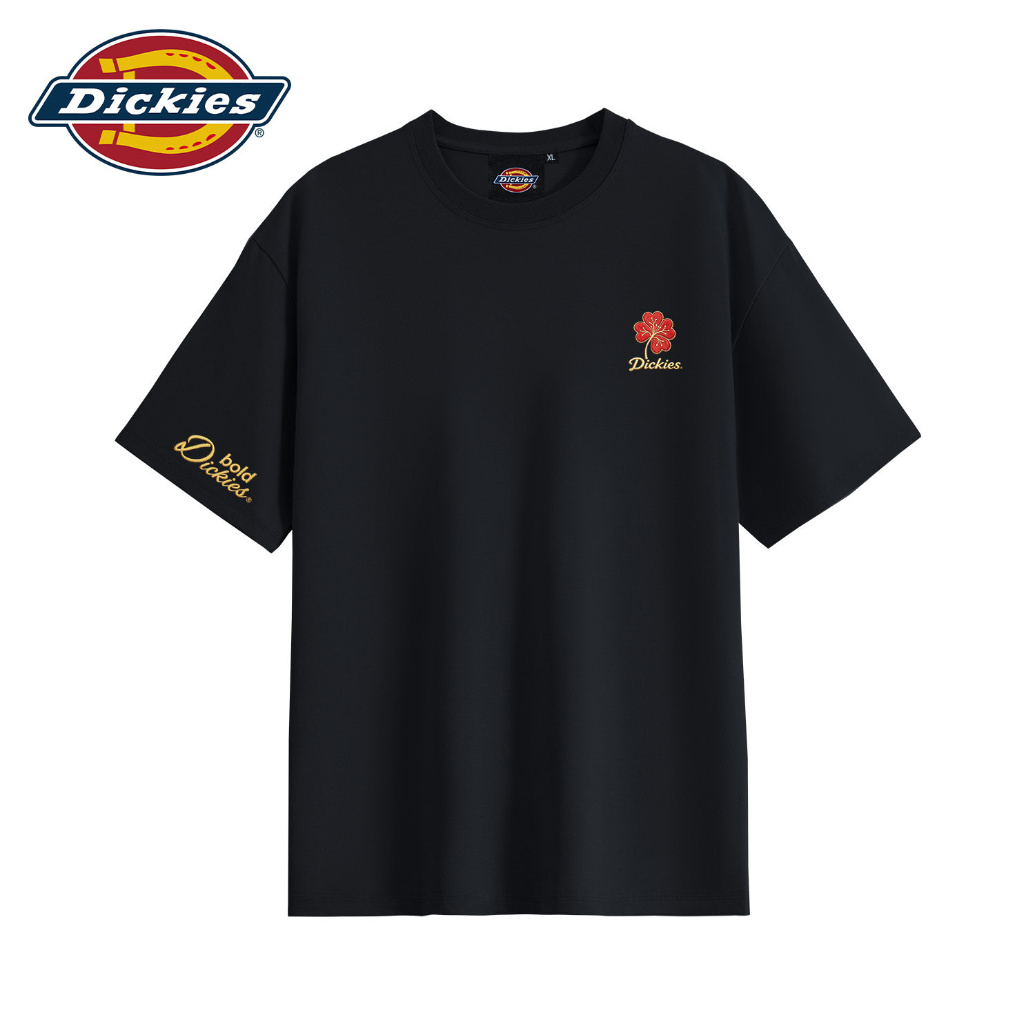 Dickies幸运花纯棉短袖T恤男生