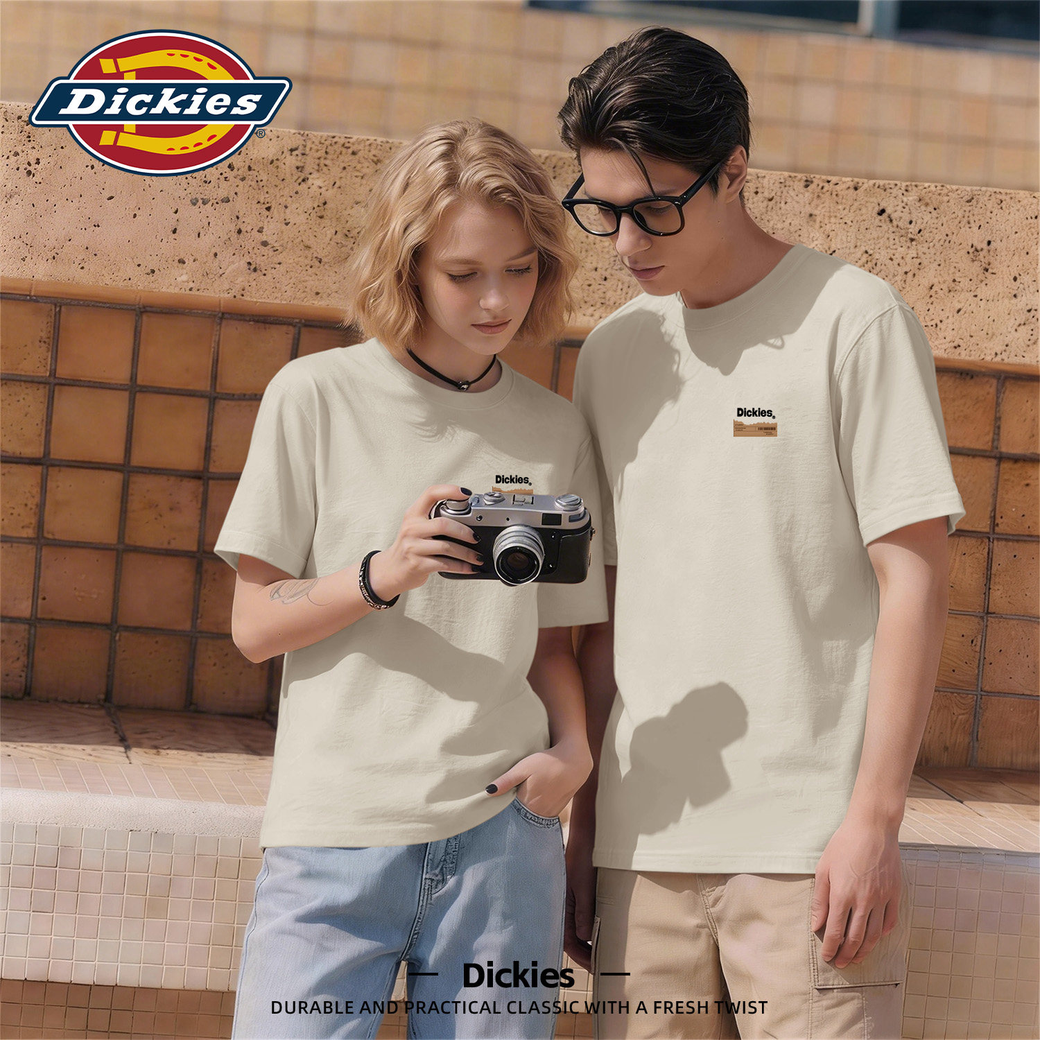 Dickies纯棉圆领短袖T恤