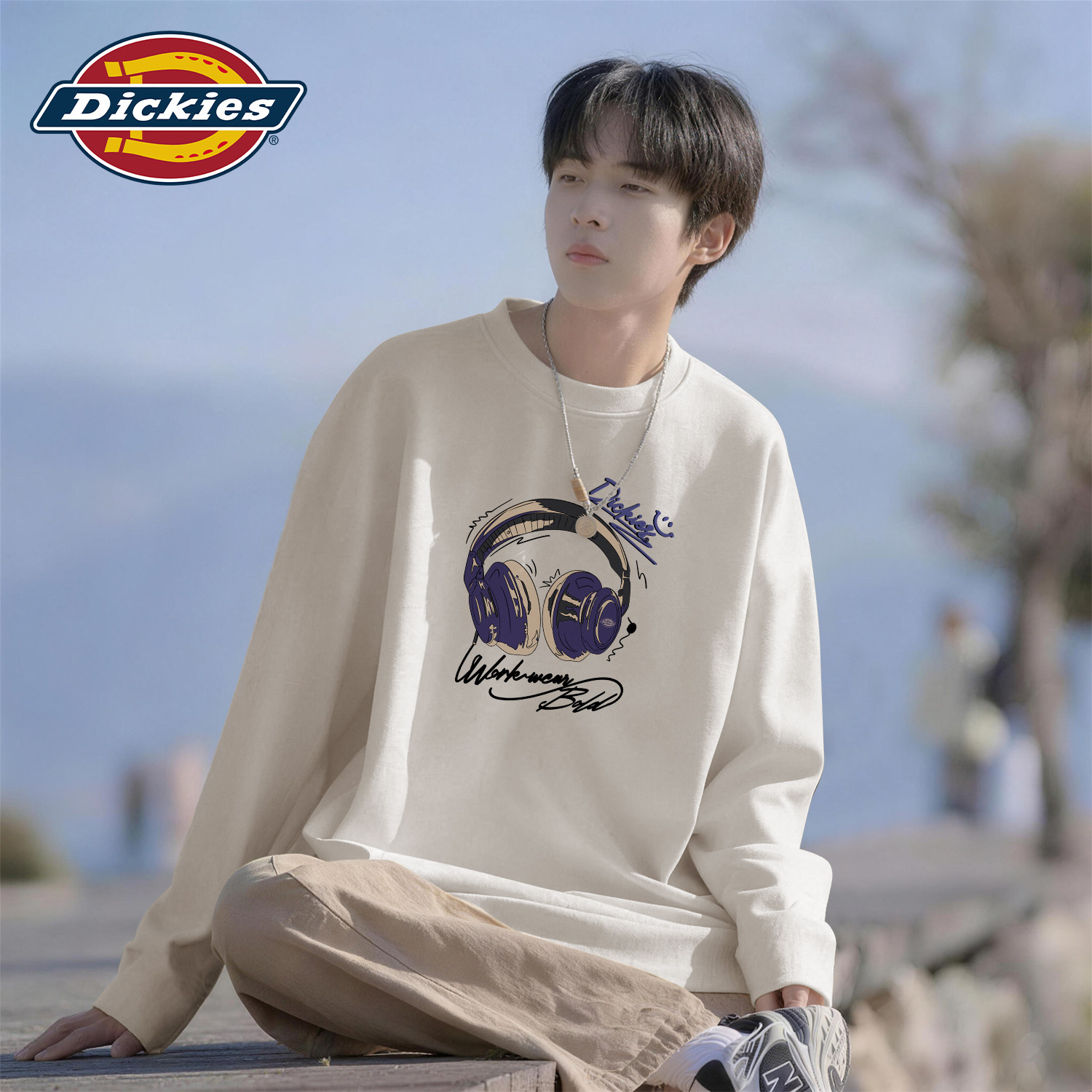 Dickies美式男生长袖T恤2026新款