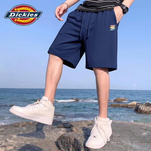 Dickies藏青色男士薄款短裤2026