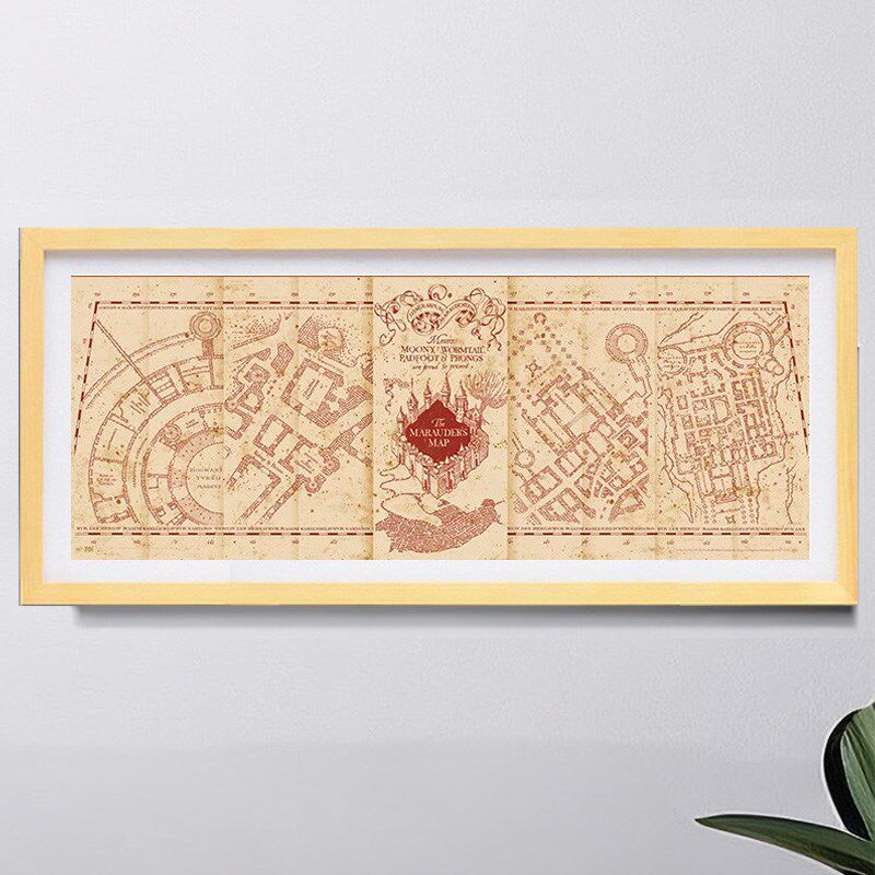 活点地图拼图相框800片配套框70*26 金属实木画框裱框裱框专用框