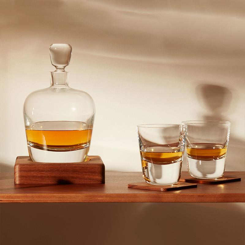 英国LSA威士忌酒具套装水晶玻璃酒杯 洋酒品鉴闻香杯酒樽高档礼盒