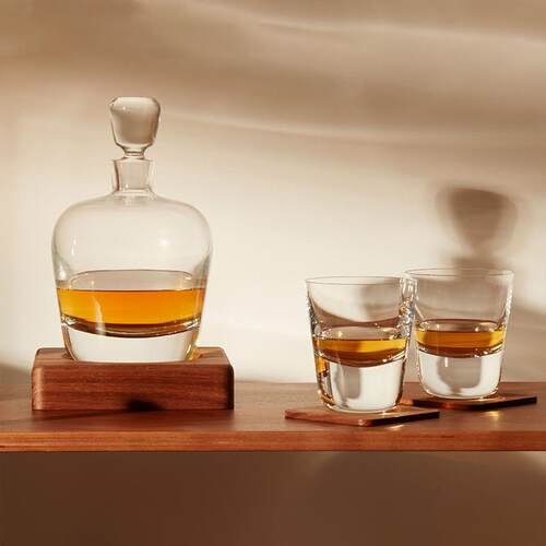 英国LSA威士忌酒具套装水晶玻璃酒杯 洋酒品鉴闻香杯酒樽高档礼盒