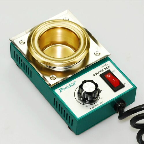 正品台湾宝工SS-552H 200W精巧型圆型锡炉熔锡量0.5KG