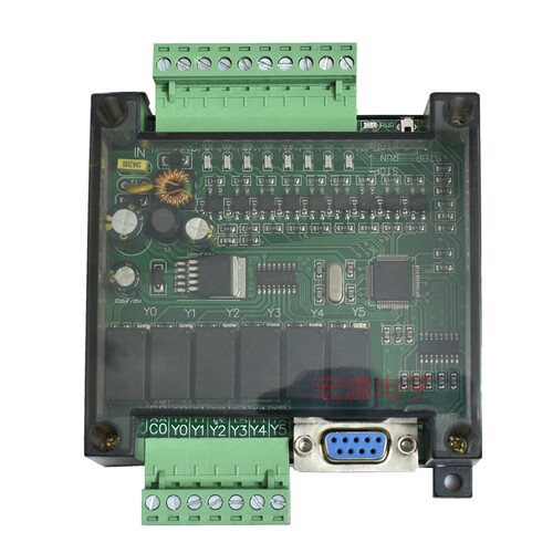 PLC工控板 国产带外壳FX1N-14MR FX1N-14MT控制器可编程模块